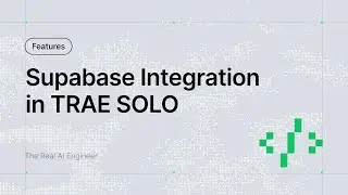 Supabase Integration in TRAE SOLO