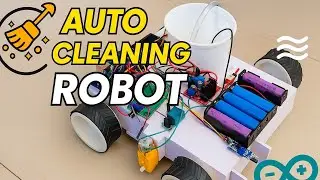 Smart Solar panel Dust Detection and Cleaning Robot using Arduino | Auto Cleaning Bot with TCS34725