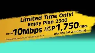 Converge ICT's Fiber Internet Fiber-to-the-home (FTTX) Promo Ad