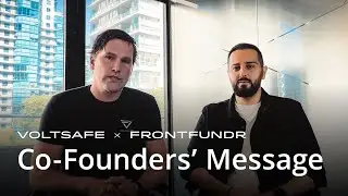 The Co-Founders Share VoltSafe's Story with FrontFundr Investors: Fall 2024