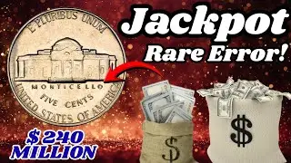 Top 4 Jefferson Nickels Worth MORE Than Lottery! $240M-$500M Coins You Need to Find Today!