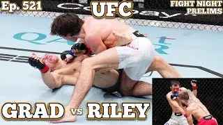 Эп. 521 &mdash; Предварительные бои UFC Qatar Prelims Райли против Града | Далби против Изагахмаева | А...