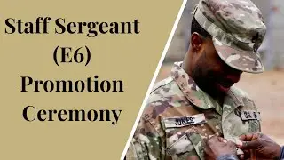 Climbing the Ranks: My Promotion Ceremony to Staff Sergeant!! 🇺🇸