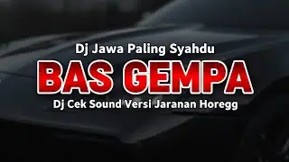 DJ CEK SOUND BASS GEMPA TERBARU 2026 PALING NJEDUG