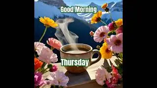 24 April 2025 Happy Thursday wishesGood morning wishes #25wishes #happythursday beautiful flowers