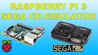 Raspberry Pi 3 Running SEGA CD Emulator Recall box Emulation Station