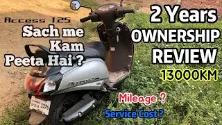 Suzuki Access 125 2 Years Ownership Review After 13000km