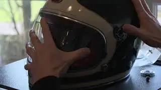 Fitting a Raleri FogStop visor insert