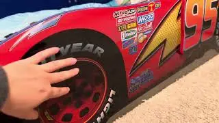 Unboxing and review of Delta Children Disney/Pixar Cars movie bed - Wood
