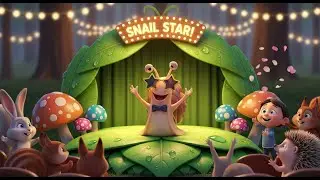 The Snail Who Found a Trumpet | English Nursery Rhyme | Children&rsquo;s Song