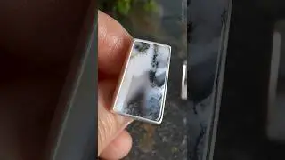 21ct Dendritic Agate Cufflinks in Solid Silver, One of a Kind