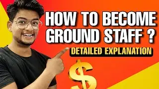 How to Become a Ground Staff after 12th?| DETAILED KNOWLEDGE !