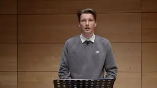 talk2us- Jugendliche begeisterten mit ihren Reden: Dominik Hammerle Drohnen & Roboter