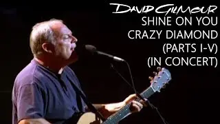 David Gilmour - Shine On You Crazy Diamond (Parts I–V) (In Concert)