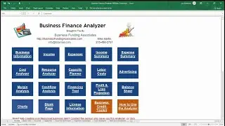 Business Finance Analyzer - Income Summary Tab