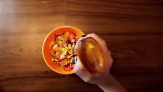B Roll Fruit Salad