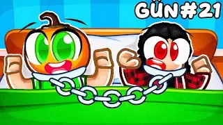 Arkadaşımla 21 GÜN Boyunca Zincirlendik! ⛓️ | Roblox