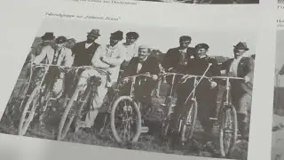 28 01 2026 U toku postavka o svetskoj biciklističkoj turniji Sigmunda Bahmana