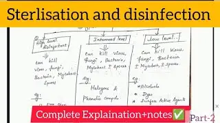 Chemical Methods of Sterilization & Disinfection | Microbiology|#study