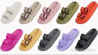 BenSorts Cloud Sandals for Women  | Men Thick Sole Adjustable Buckles   Price  $24.99  #amazon