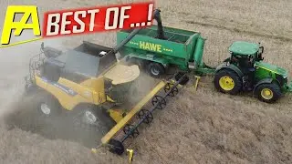 Best of #DreschAction Raps Ernte 2021 CLAAS LEXION  JOHN DEERE CASE und NEW HOLLAND Mähdrescher DJI