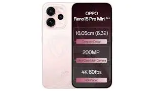 OPPO Reno 15 Pro Mini Crystal Pink Variant Announced with Launch Offers in India