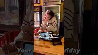 Friday Rush: Customer Smiles vs. the Call of Pizza!