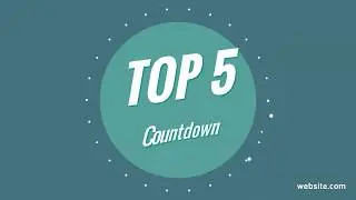 Top 5  Intro Template &ndash; Free Download! No Text!