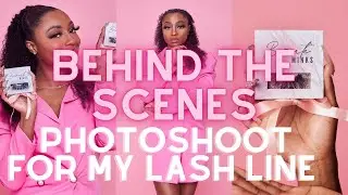 BEHIND THE SCENES: PHOTOSHOOT FOR MY LASH BUSINESS | LASH INVENTORY HAUL
