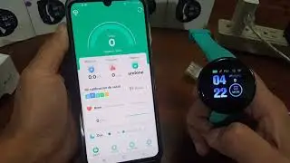 Configuración Reloj Fit D18  Redondo