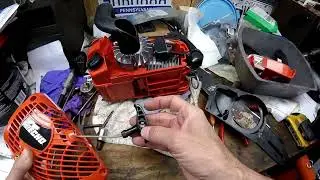 Echo Chainsaw - Will it start? Fuel lines, bar & chain, cleaning & cylinder check out