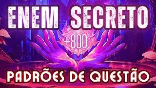 Os 6 Padrões do ENEM e como Estudar cada um
