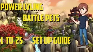 How To Power Level Battle Pets!! 1 to 25 | WoW SetUp  Guide