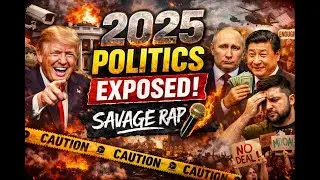 2025 Politics Exposed 🔥 | A Savage Satirical Rap on Power & Chaos