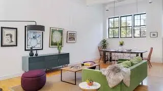 Cambridge MA ~ Inside a True loft with soaring 14' ceilings at 201 Brookline Street, U6 Cambridge