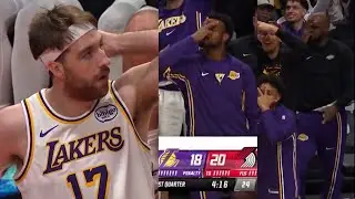 Drew Timme Had LeBron & Bronny James HYPED On The Bench 🔥