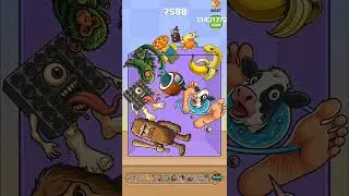Most Game Ever! Italian Brainrot Final Boss - Merge Fellas #shorts #brainrot #mergefellas