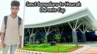 INDIA'S FIRST FULLY AC RAILWAY STATION!!! SMVT Bengaluru | Smvt-Duronto Express | Mr goni vlogs