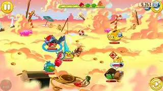 Angry Birds Epic: 59# Golden Cloud Castle, 3Star
