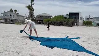Beach Tent Sun Shelter & Portable Beach Canopy UPF80+ Uv Protection, Beach Shade Canopy