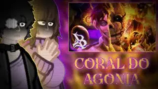 [NTR] Kokujin no Tenkousei react to Coral da Agonia (William Afton) - Blxck | AS/AU