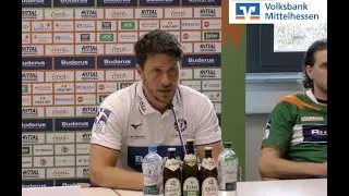 Pressekonferenz nach der Niederlage gegen den Bergischen HC!