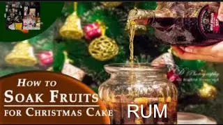 Soaking Dry Fruits in RUM for CHRISTMAS Tony Raphael vlogs Genius Tips