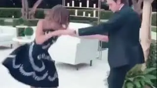 charlie heaton and millie bobby brown dancing