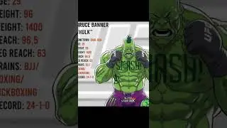 Marvel as UFC fighters  #marvel #viral #trending #ufc