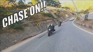Crazy Guy on Triumph Rocket 3