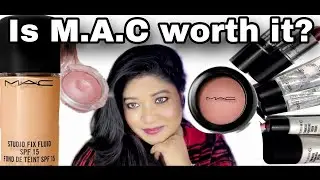 Complete Full Face of MAC | Foundation to Lipstick Review 