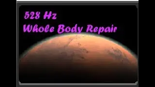 528Hz | WHOLE BODY CELL REPAIR WHILE YOU SLEEP | 9 hours | Dark Screen