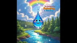 🌧️ The Journey of a Raindrop | Magical Weather Story for Kids | Learn How Rain Works!