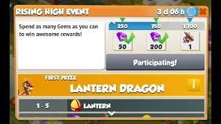 #DML Do you like Lantern Dragon ? - Dragon Mania Legends